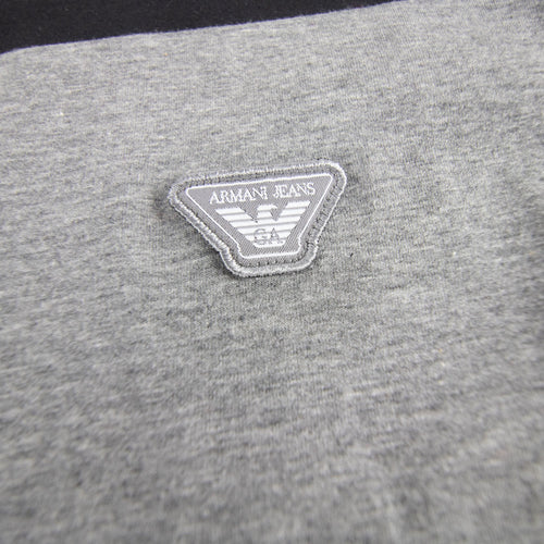 Armani Jeans Eagle Logo Metal Studs Shirt Black