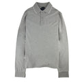 Armani Jeans Aj Embossed Logo L/s Polo Light Grey