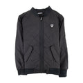 EA7 Junior Logo Shield Bomber Jacket Black