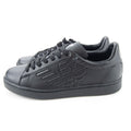 Ea7 Logo New Classic Leather Trainers Black