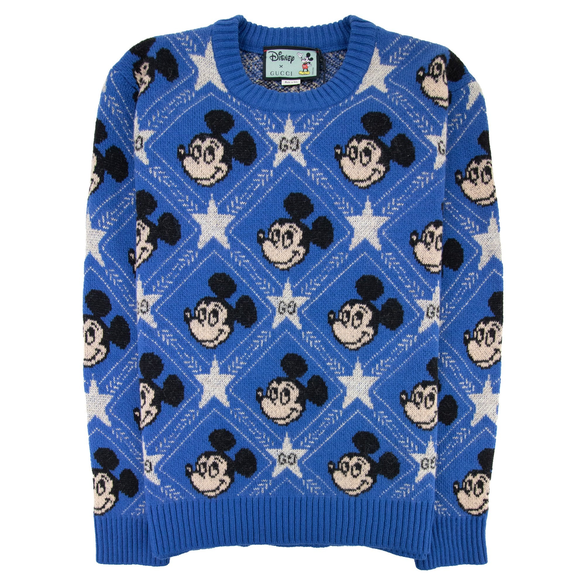 Gucci Disney X Gucci Wool Jumper Blue