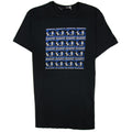 Love Moschino Peace Begins With Smile Logo T Shirt Black