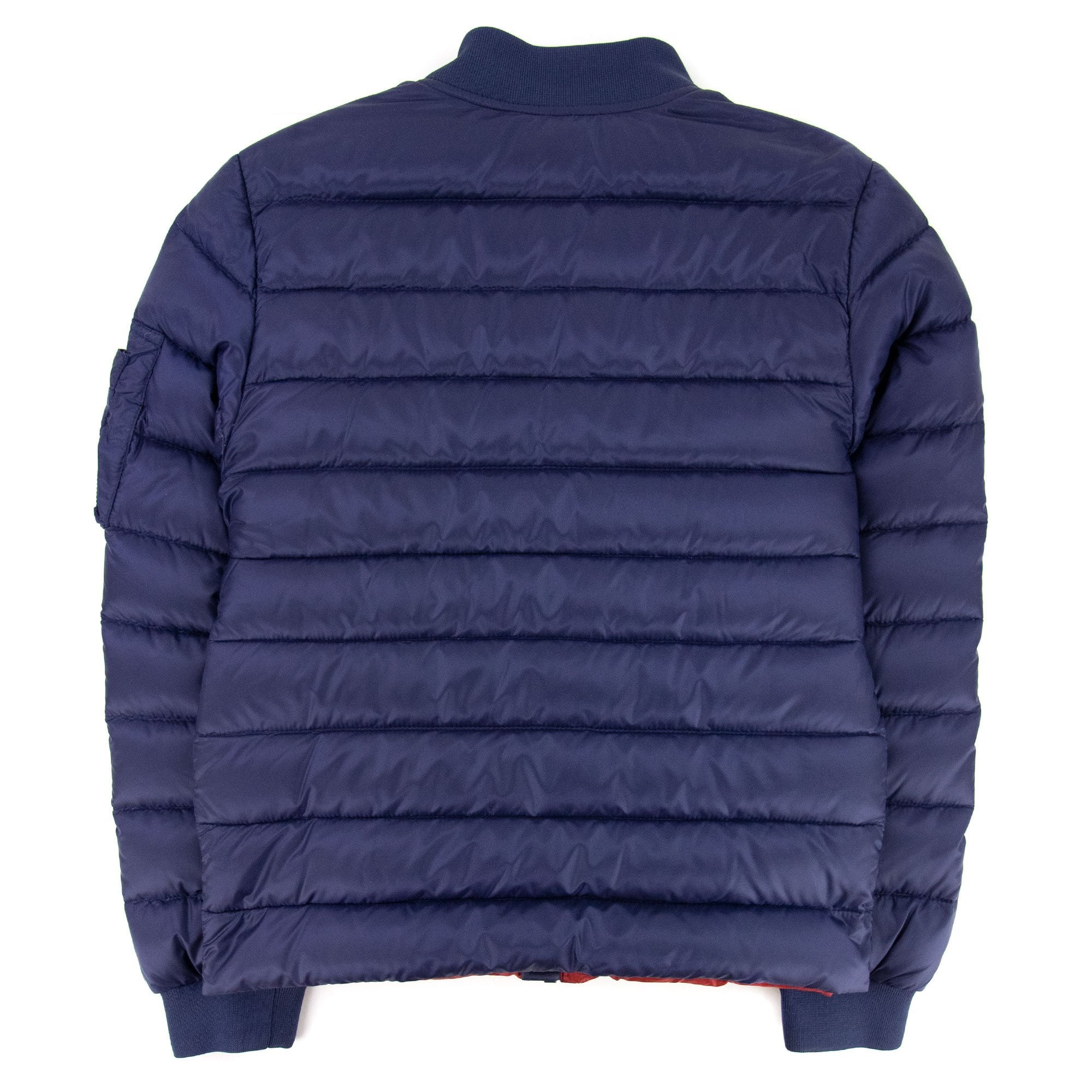 Moncler Junior Aidan Down Jacket Navy Blue