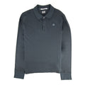CP Company Tacting Long Sleeve Polo Dark Grey