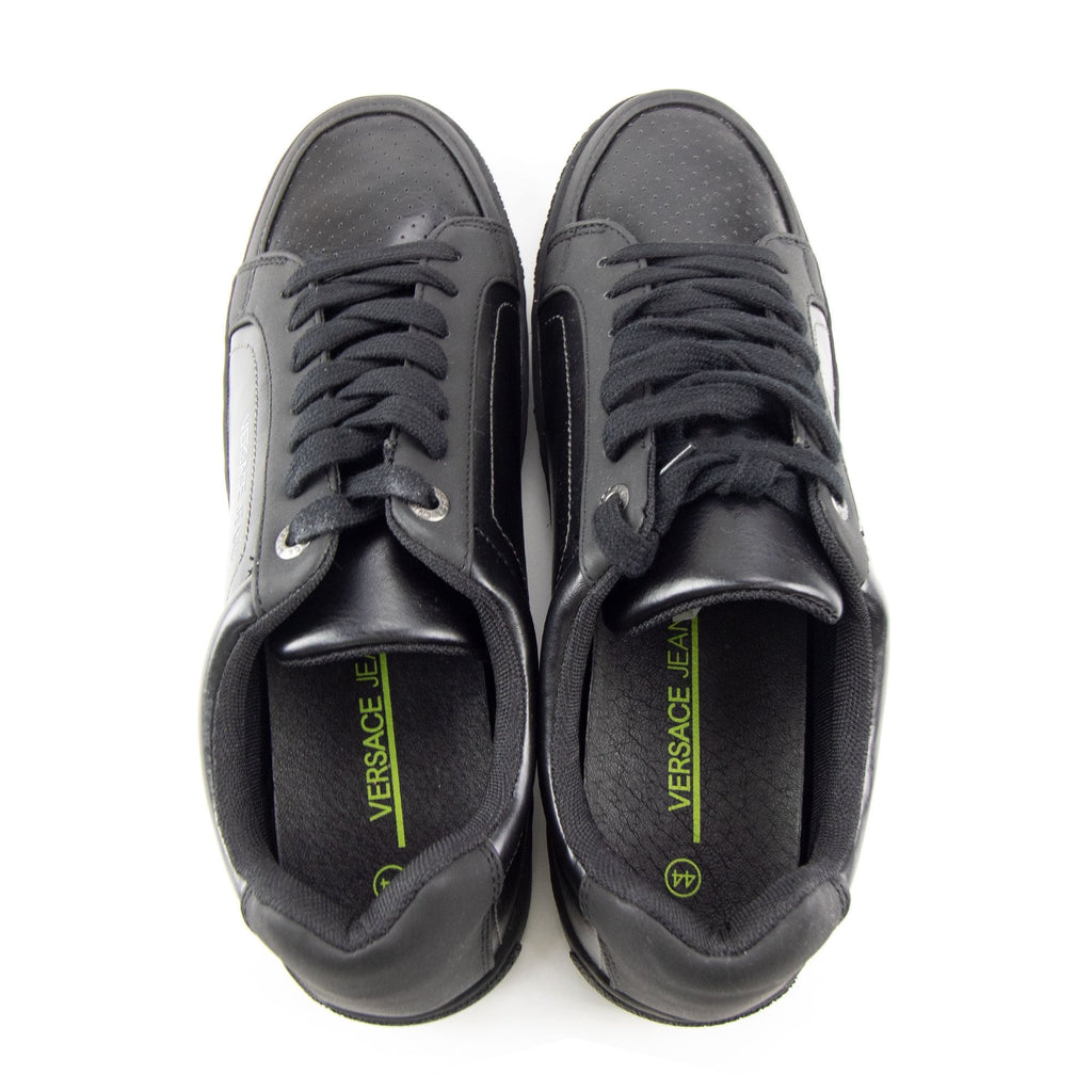Versace Jeans Logo Casual Low Trainer Black