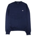 Armani Jeans Lightweight Patch Logo Sweatshirt Navy Blue