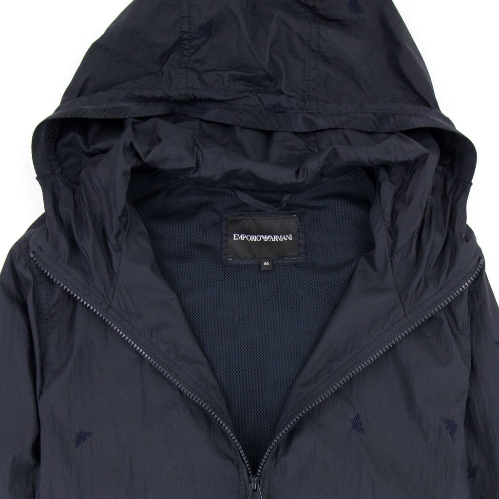 Emporio Armani Blouson Out Wear Jacket Navy Blue