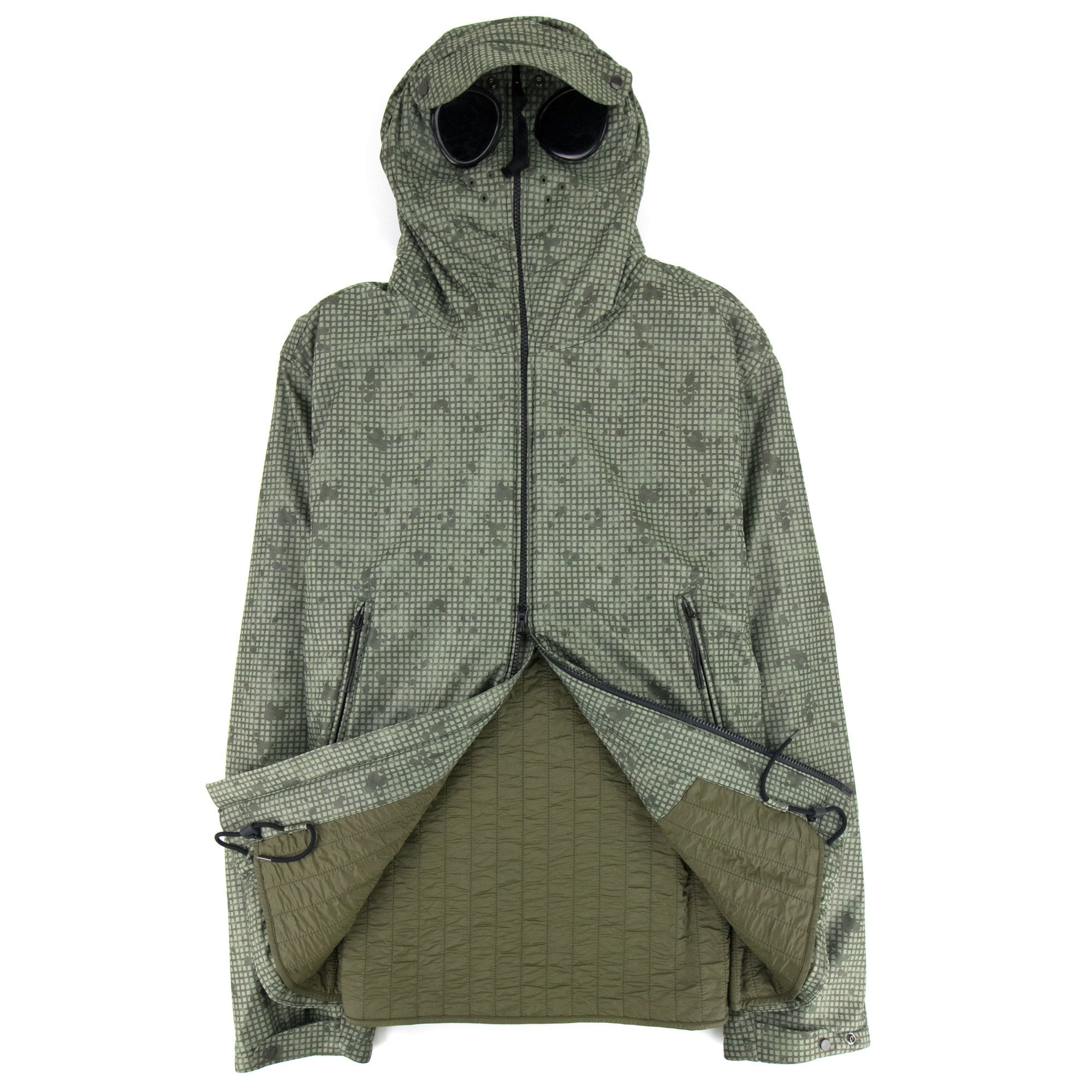 Cp Company Camouflage Limited Edition Goggle Jacket Camo