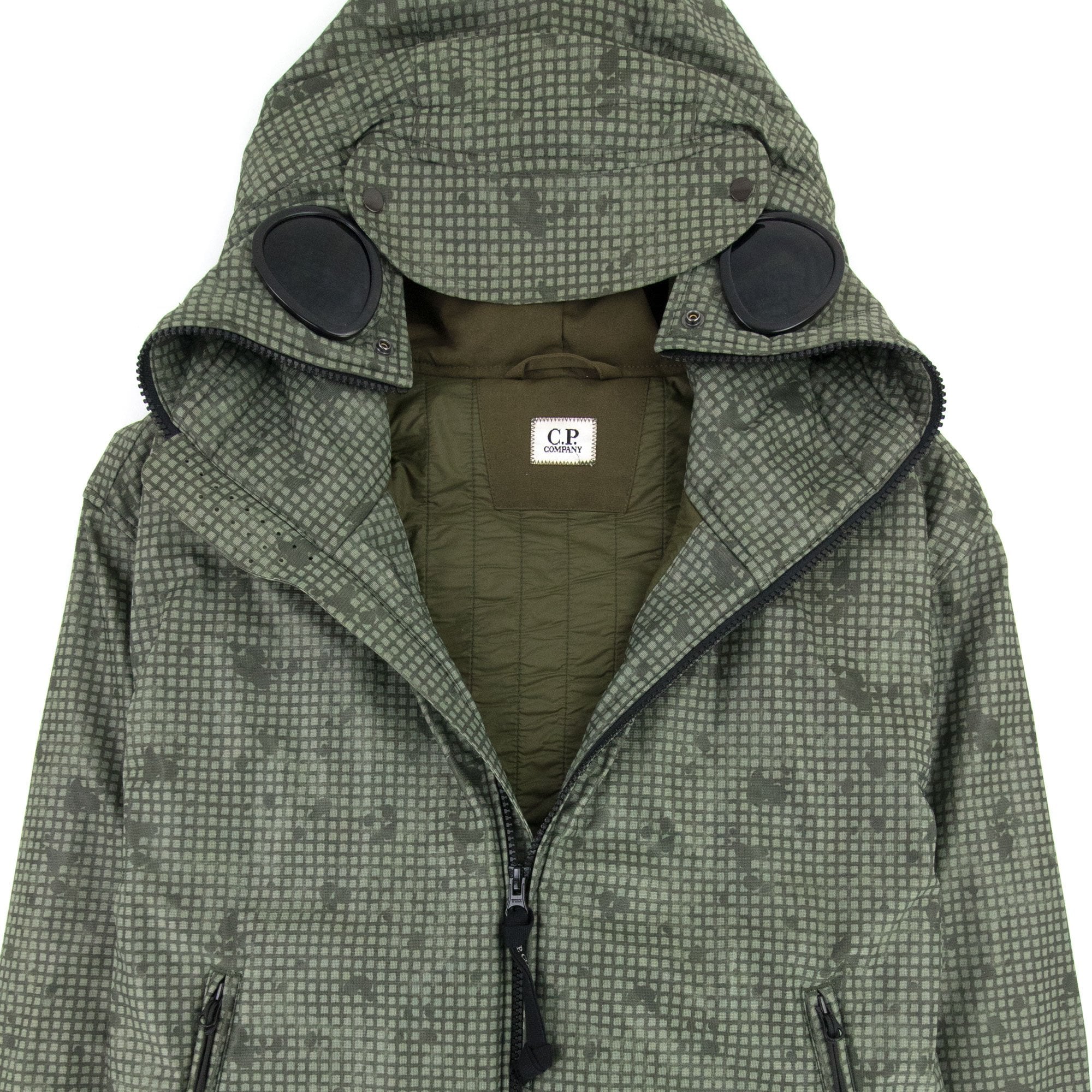 Cp Company Camouflage Limited Edition Goggle Jacket Camo