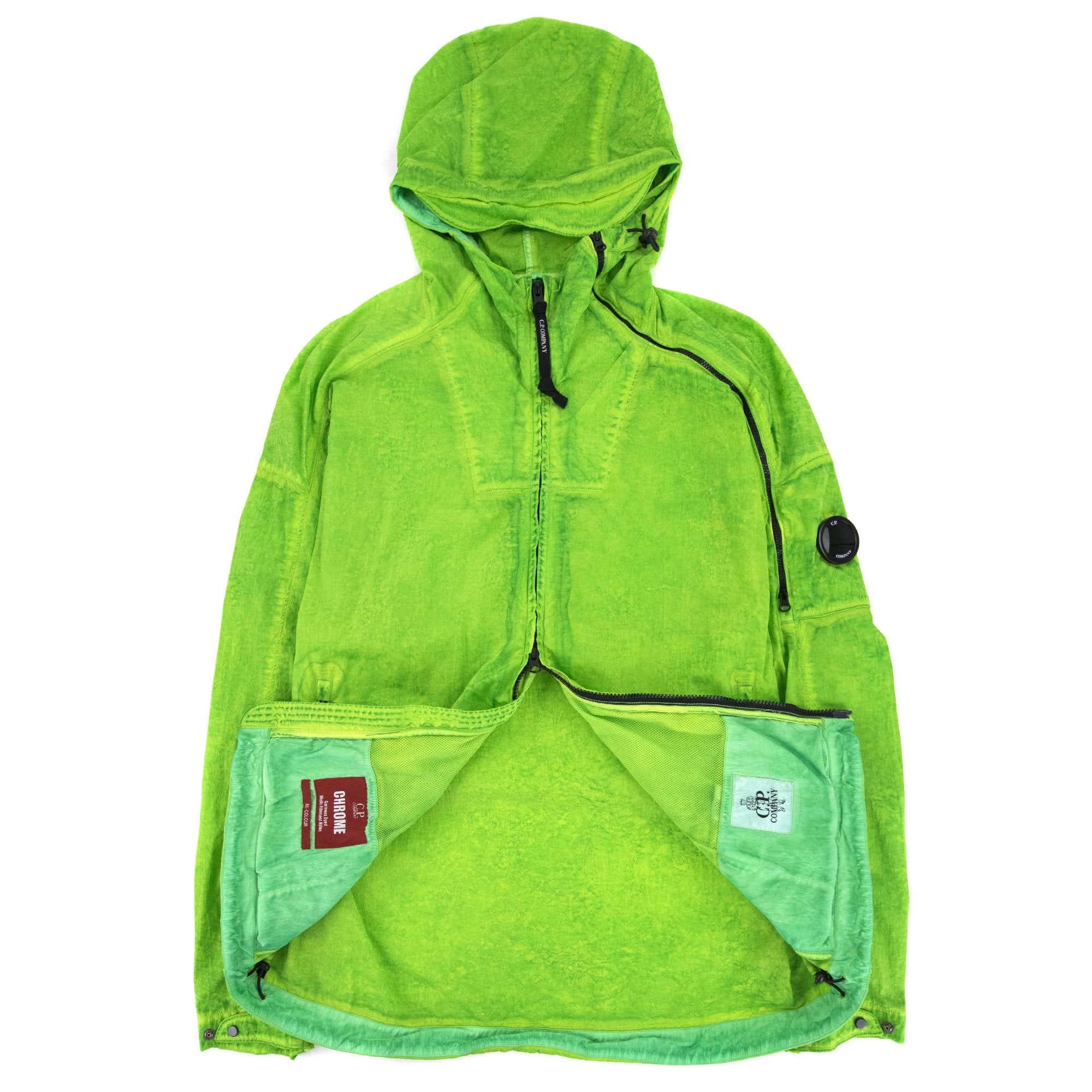 Cp Company Chrome Re-colour Jacket Lime Green