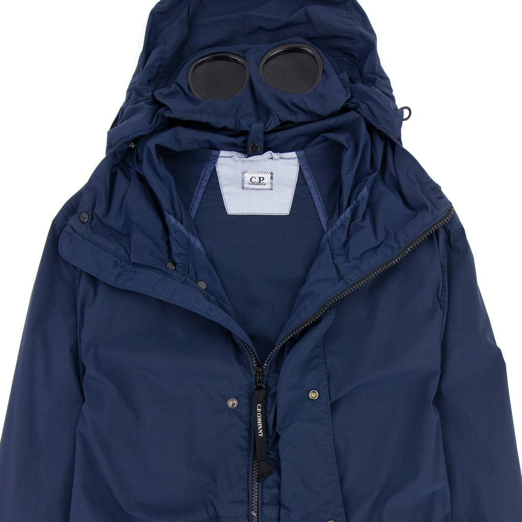 Cp Company Nycra Goggle And Watchviewer Jacket Navy