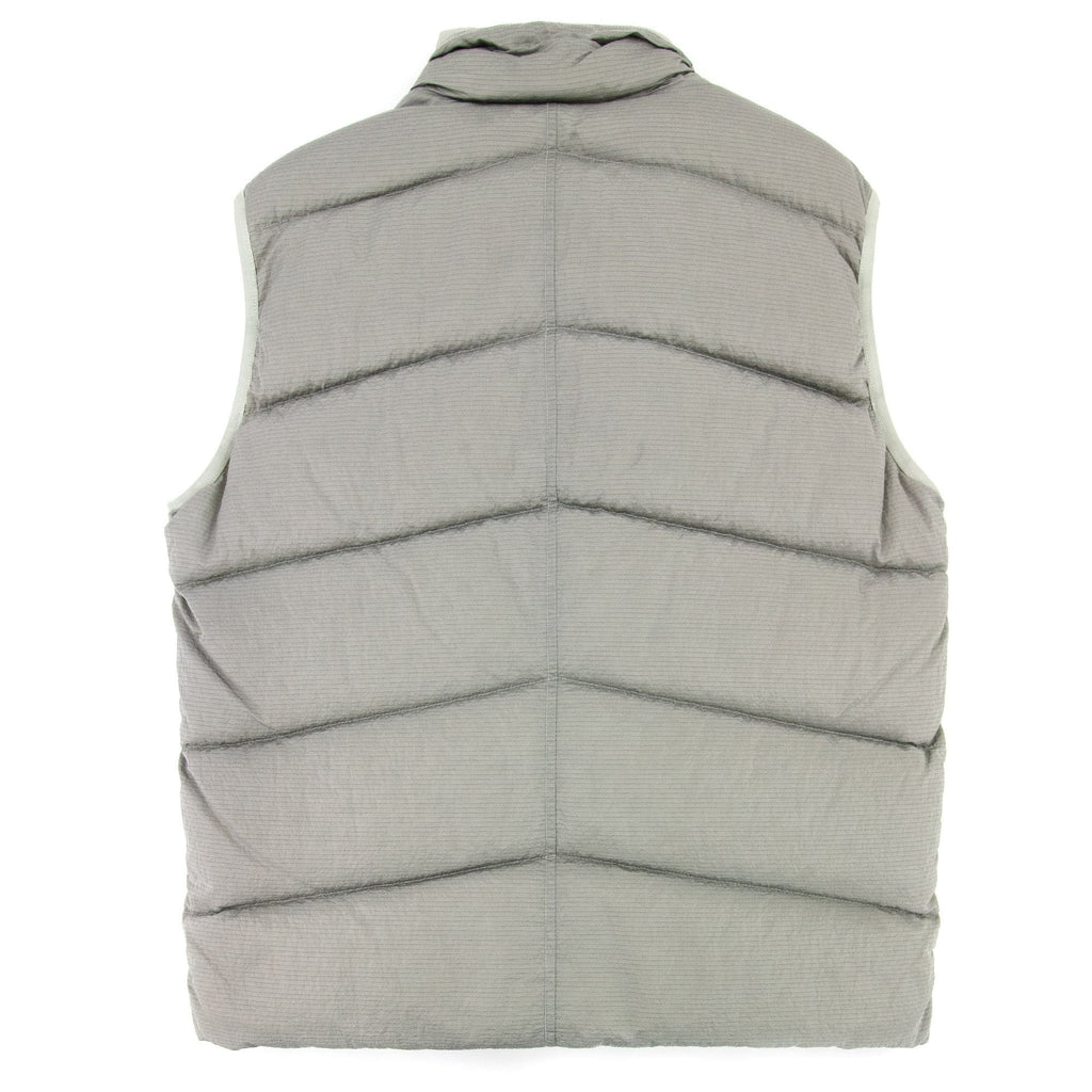 Stone Island Nylon Metal Ripstop Down Vest Grey