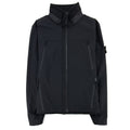 Stone Island Soft Shell-r Hooded Jacket Black