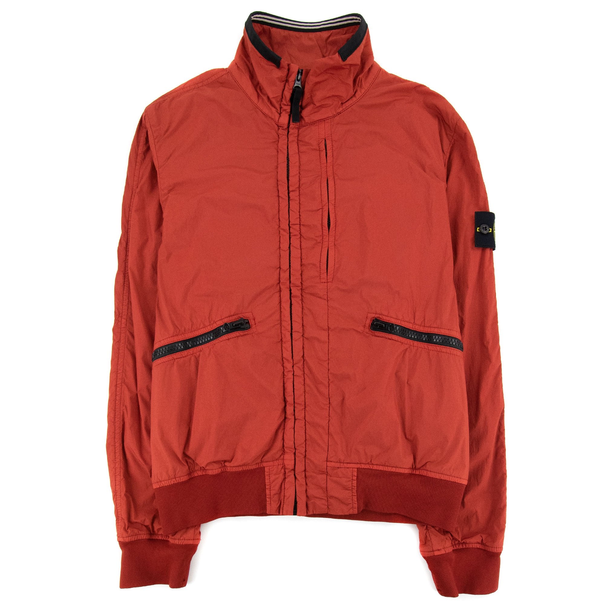 Stone Island Garment Dyed Crinkle Reps Jacket Red V0015 | ONU – Onu