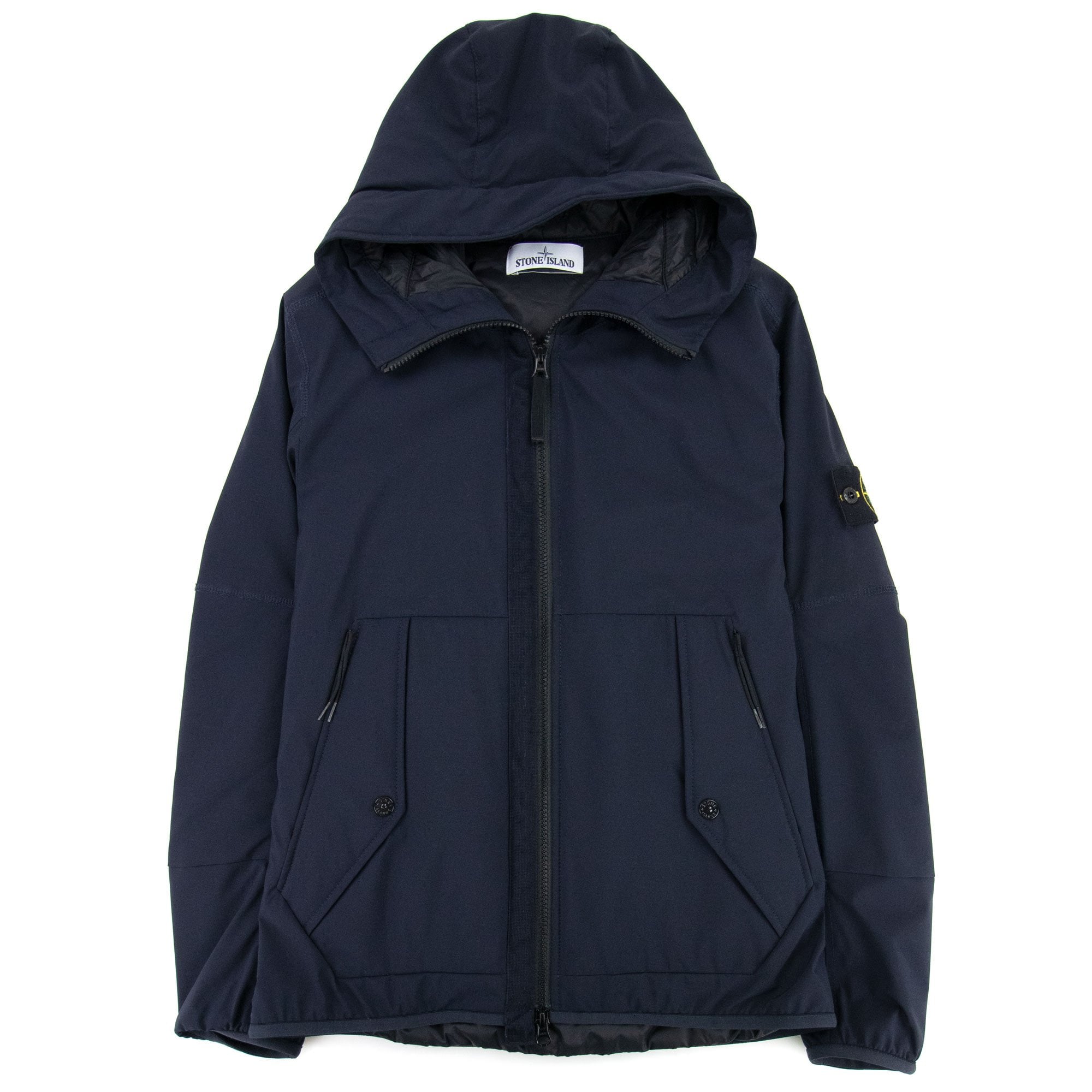 Stone SOFTSHELLR Primaloftフードジャケット Stone Island Soft Shell-r Primaloft Jacket Navy | ONU – Onu