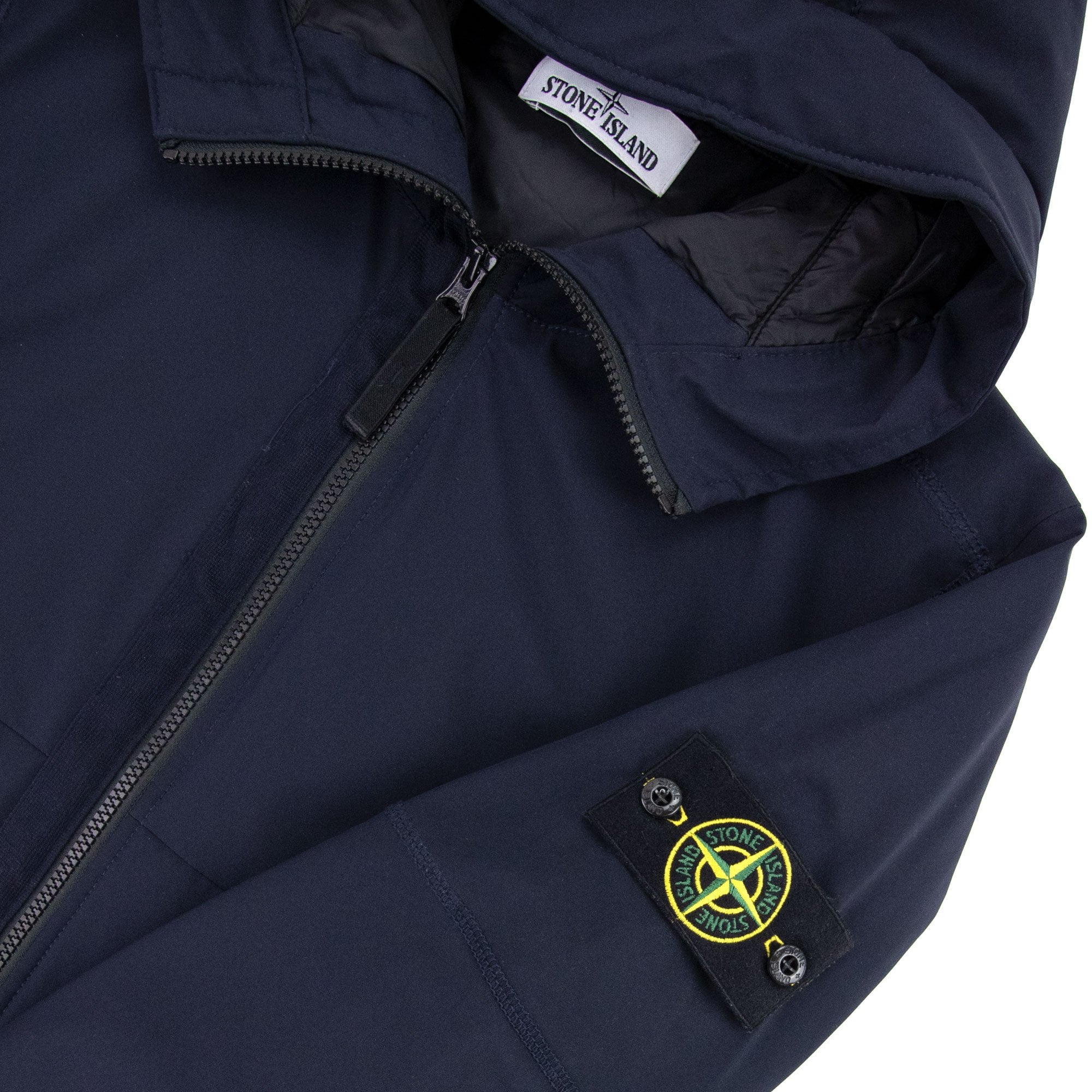 Stone Island Soft Shell-r Primaloft Jacket Navy | ONU – Onu