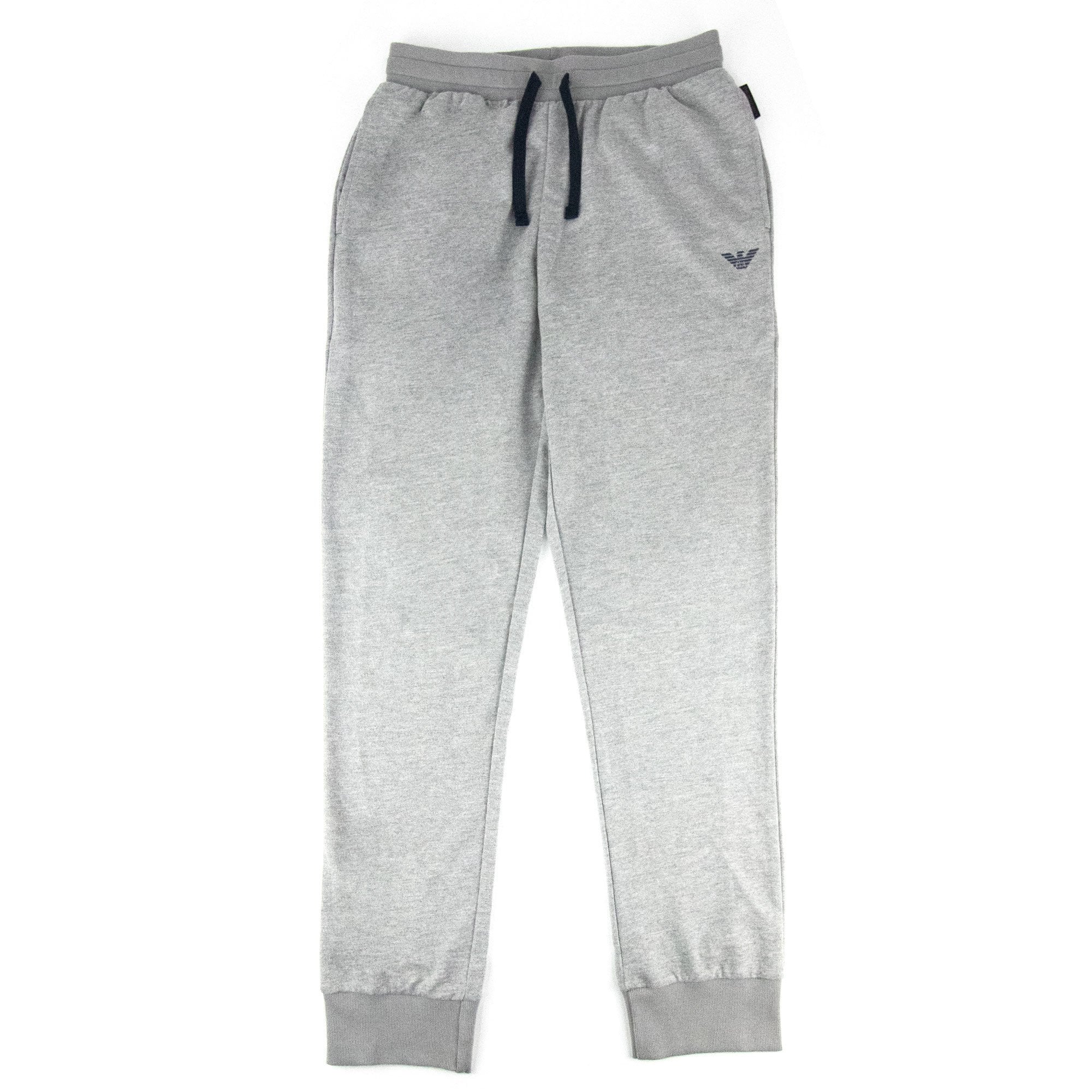 Emporio Armani Eagle Logo Track Pants Grey