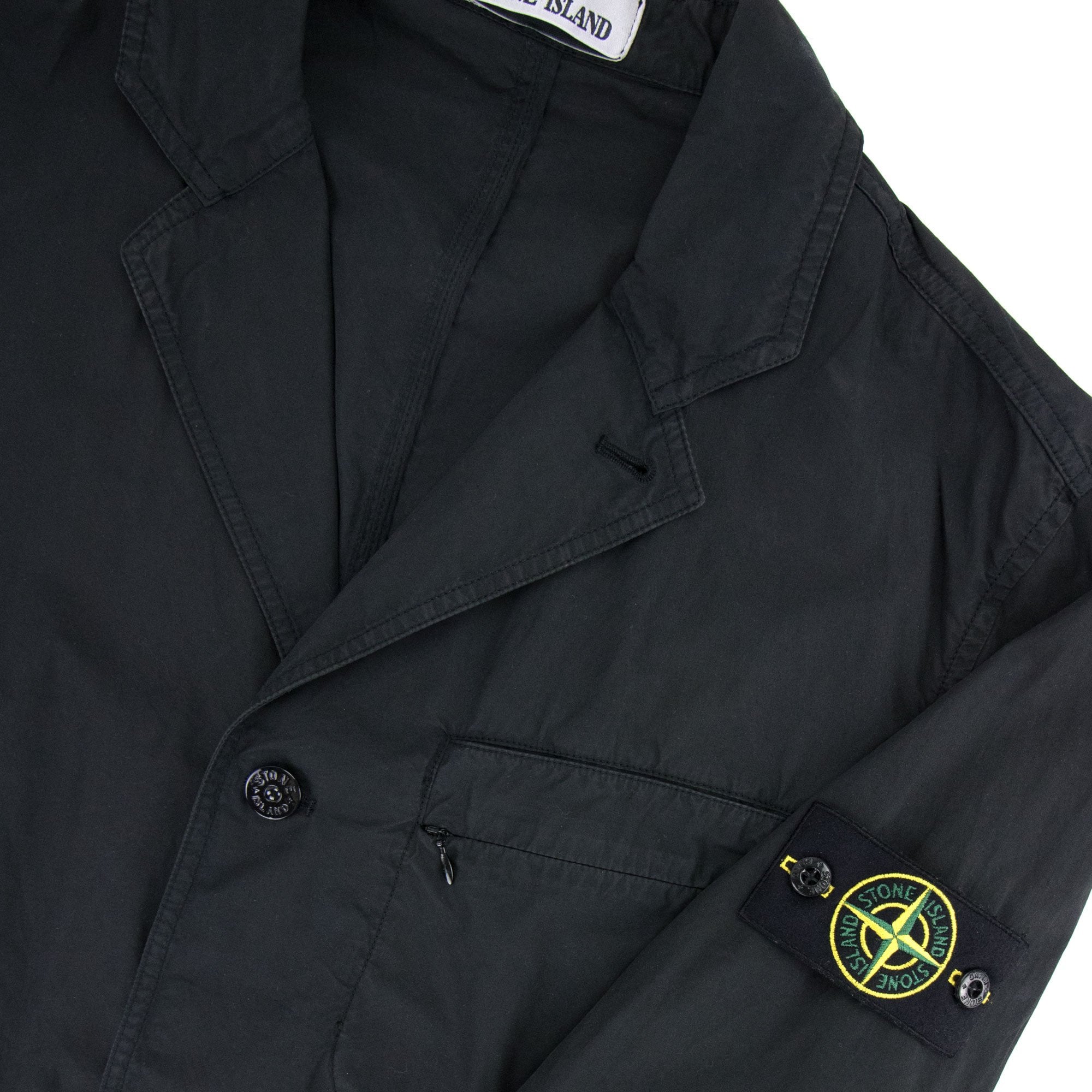 Stone Island Tela Paracadute Blazer Black V0029