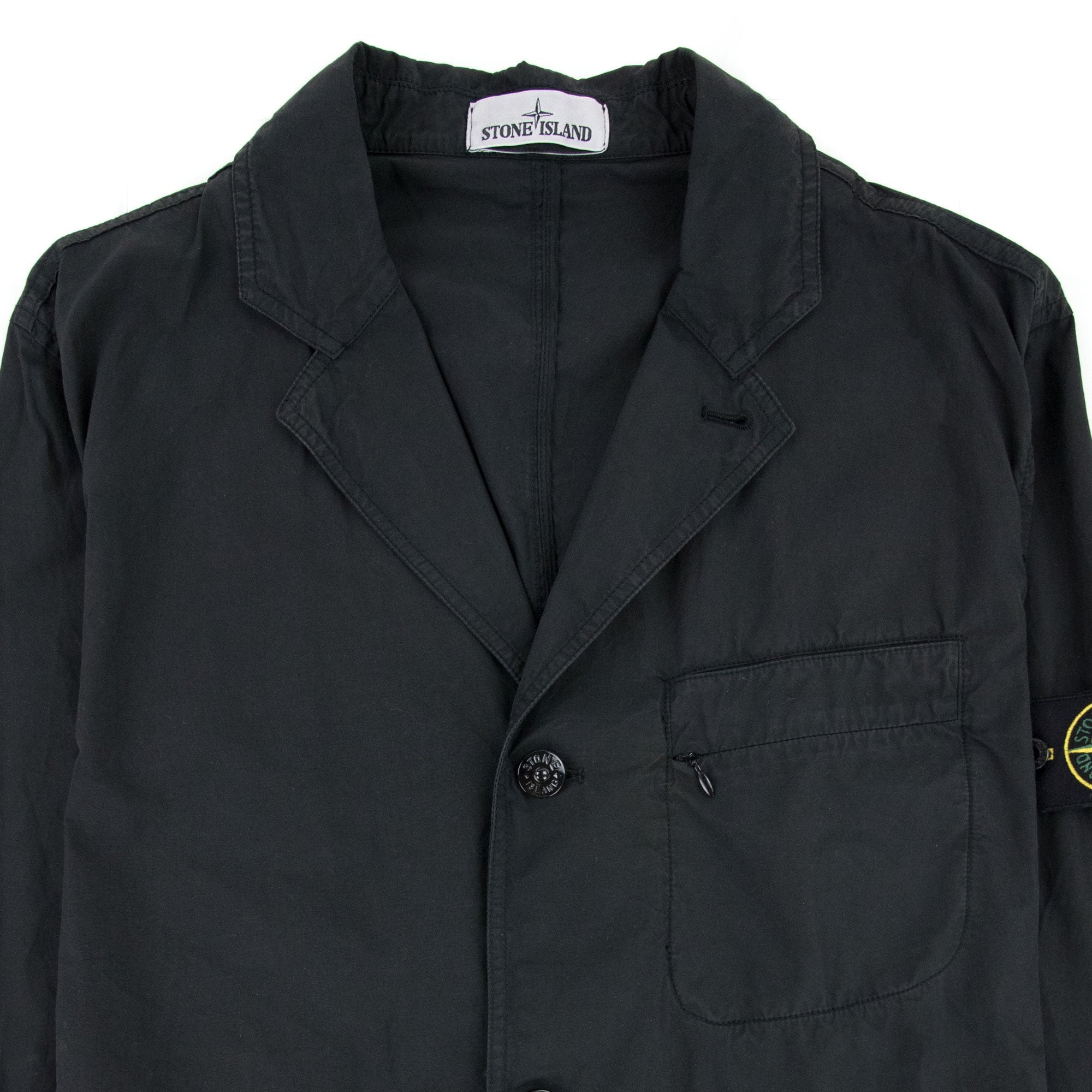 Stone Island Tela Paracadute Blazer Black V0029