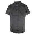 Armani Jeans Collar Aj Logo S/s Shirt Black