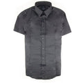 Armani Jeans Collar Aj Logo S/s Shirt Navy Blue