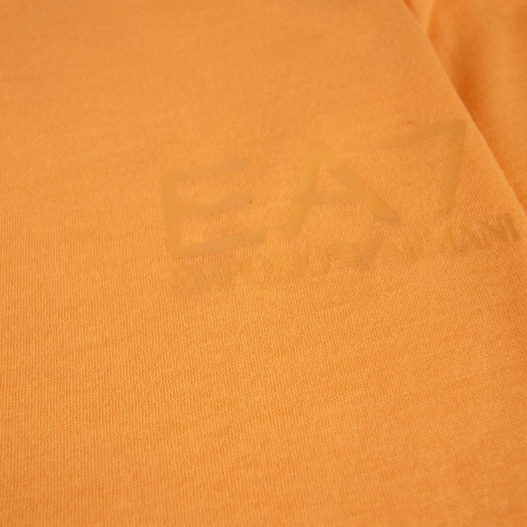 armani jeans  Train Basic Logo S/s T Shirt Orange