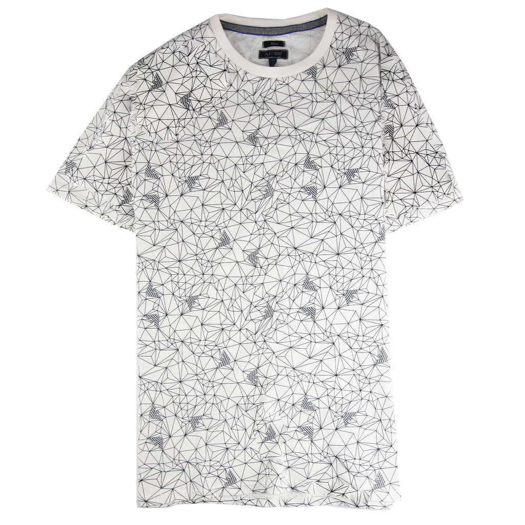Armani Jeans Graphic Print T Shirt Fantasia