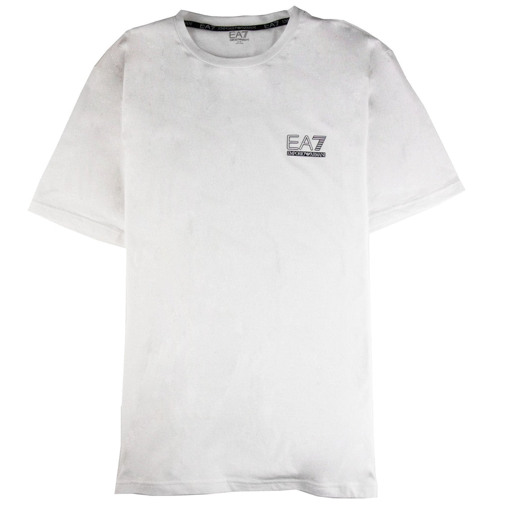 Ea7 Tee Train Evolution Short Sleeve Tshirt White