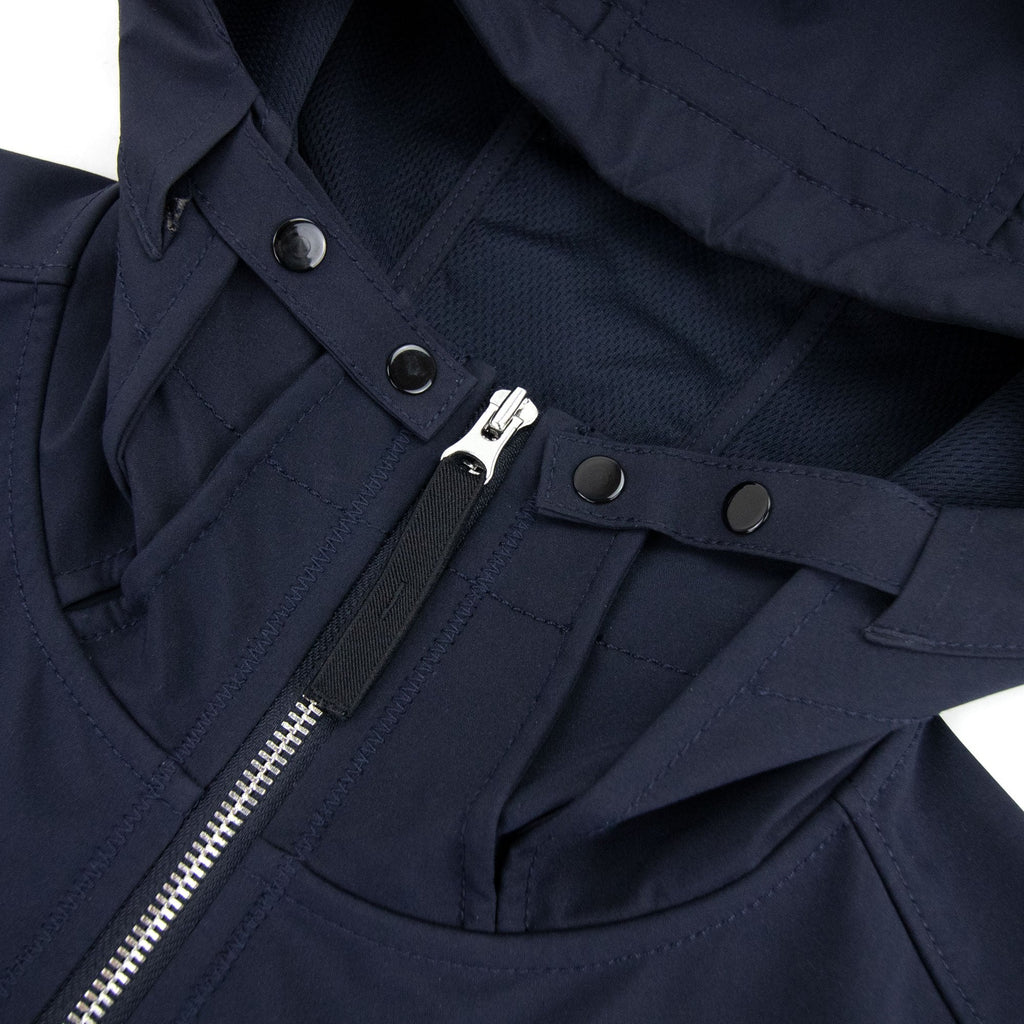 Stone Island Light Soft Shell-r Jacket Navy Blue V0020