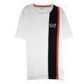 EA7 Train Colourblock M Tshirt White