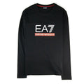 Ea7 Train Graph Large Logo Long Sleeve T-shirt Black