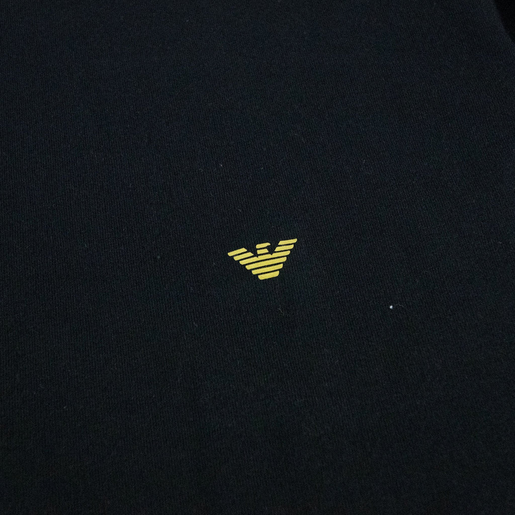 Emporio Armani Eagle Logo L/s T Shirt Black