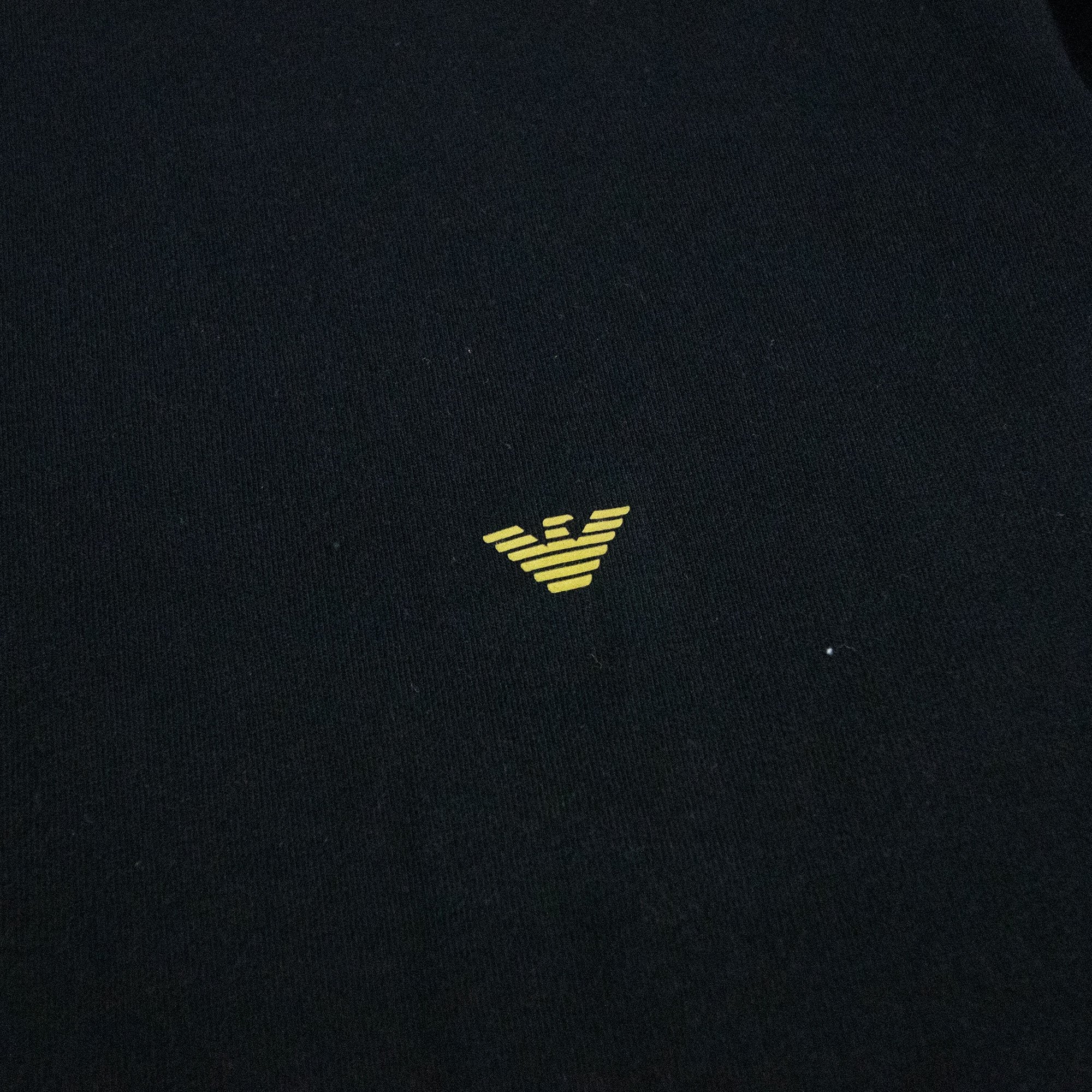 Emporio Armani Eagle Logo L/s T Shirt Black