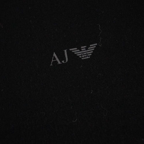 Armani Jeans Aj Eagle Logo T Shirt Black