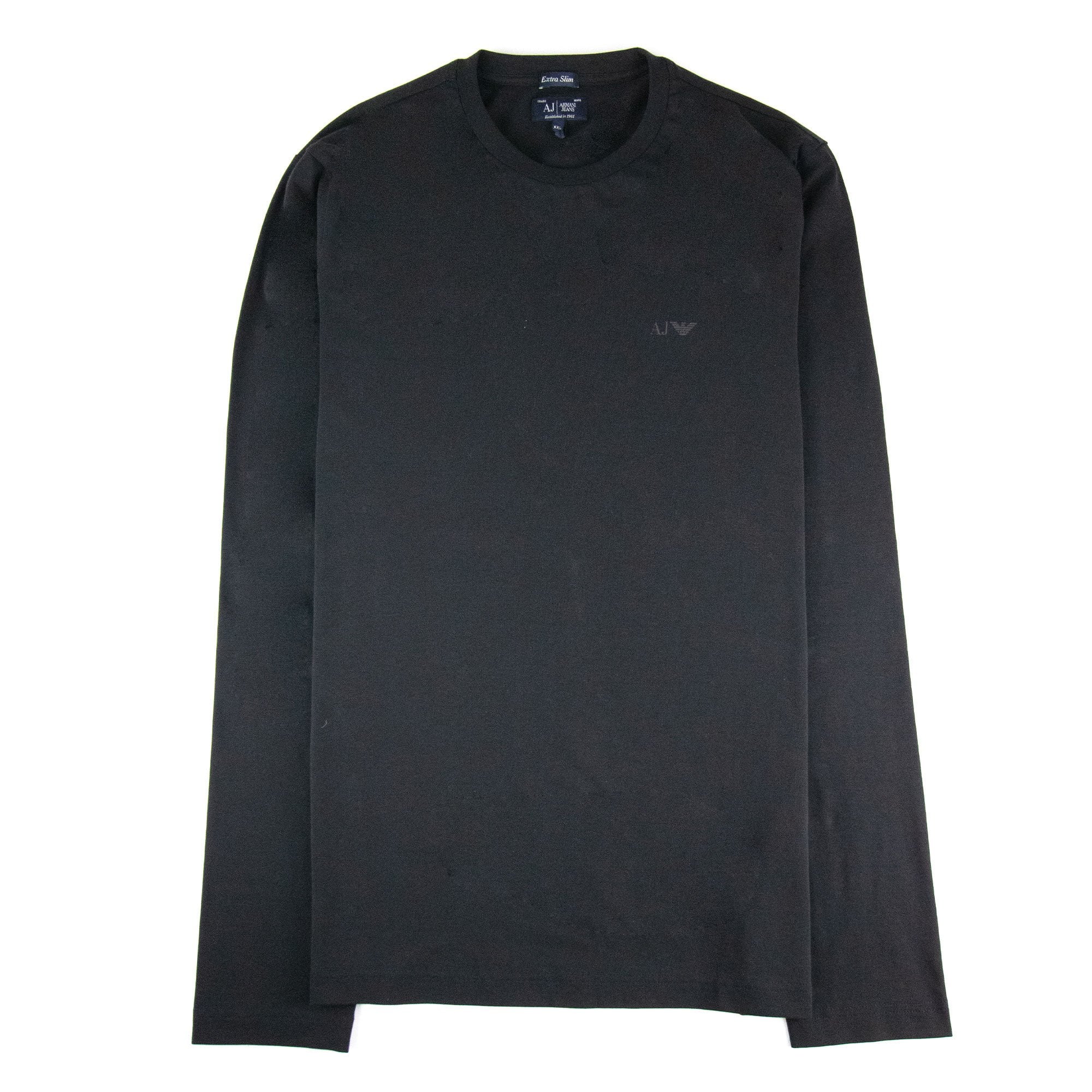 Armani Jeans Aj Small Eagle Logo L/s T Shirt