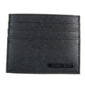 Armani Jeans Metal Logo Card Holder Black