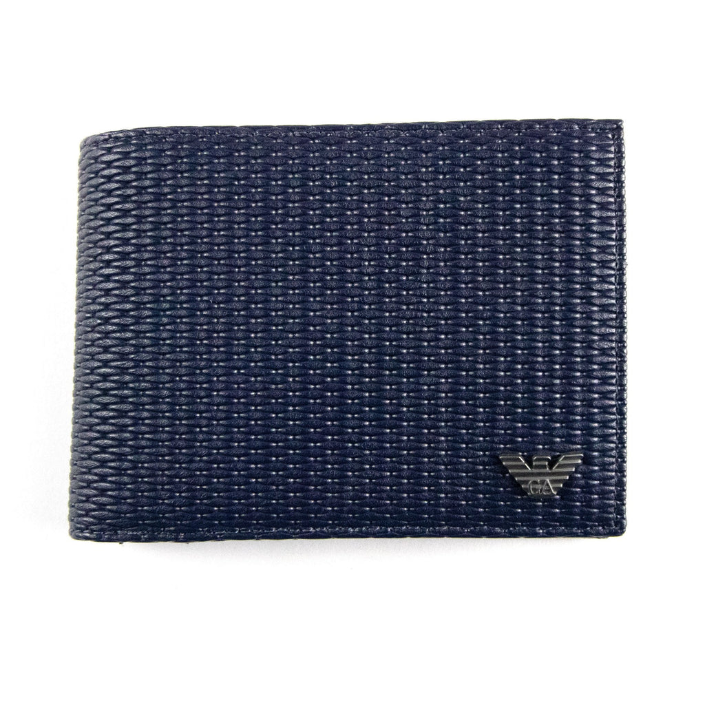 Armani Jeans Metal Eagle Wallet Navy