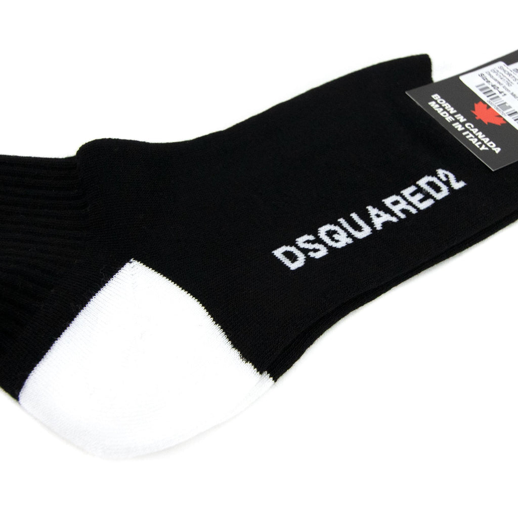Dsquared2 Swim Shorts & Underw Dsquared Icon Mid Socks Black