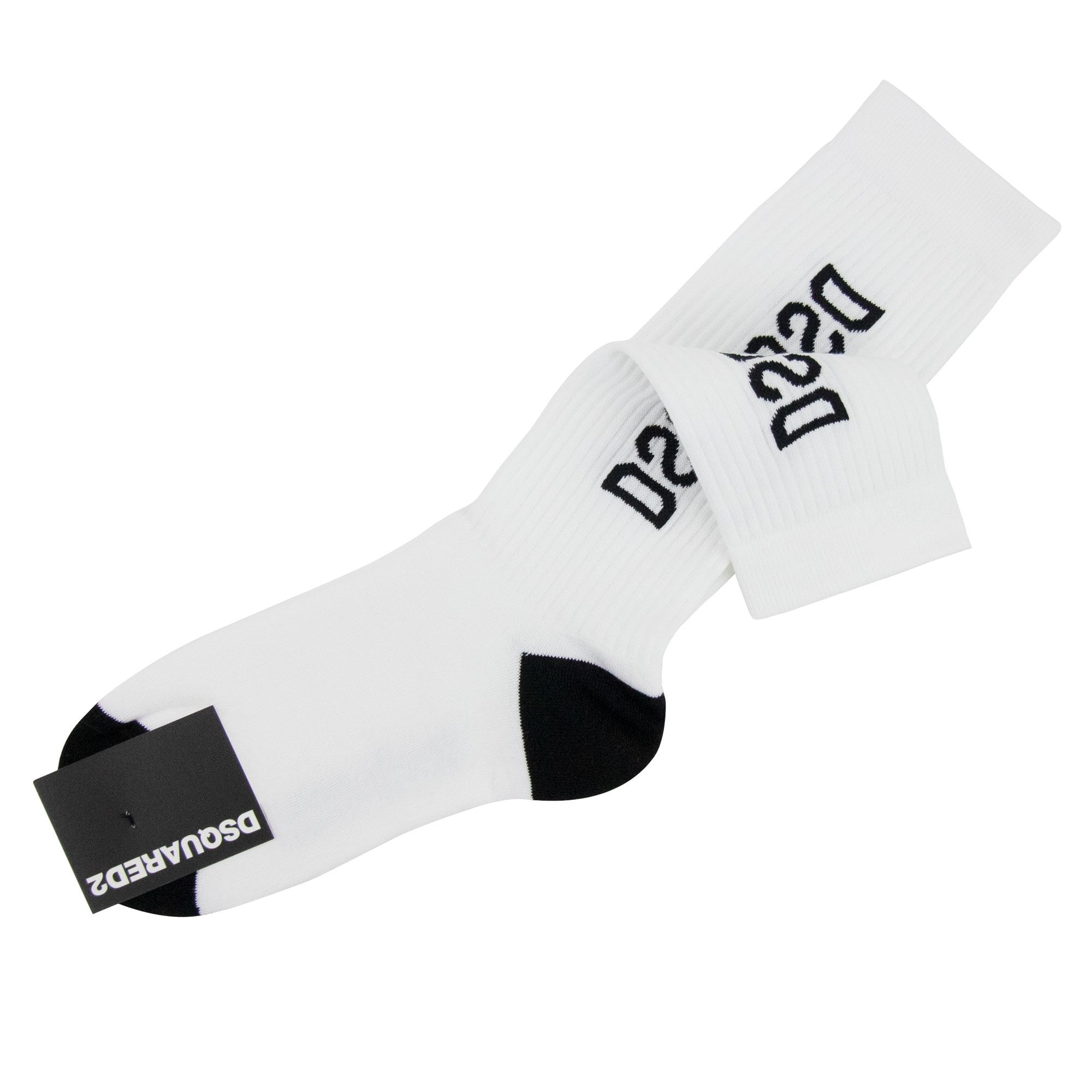 Dsquared2 Swim Shorts & Underw Dsq2 Mid Socks White