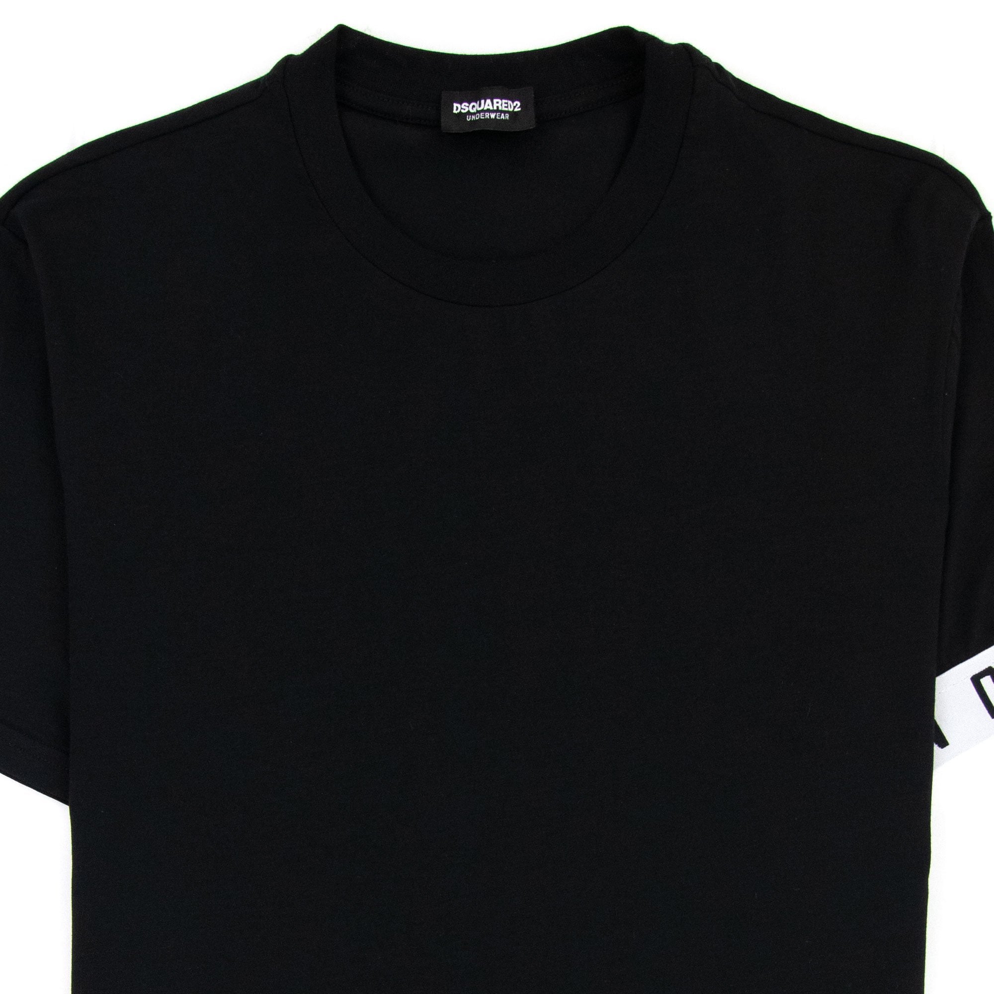 Dsquared2 Swim Shorts & Underw Dsq2 Icon Arm Band T-shirt Black/white