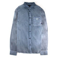 Armani Jeans Cotton Denim L/s Shirt Blue Avio