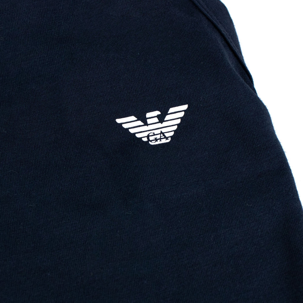 Emporio Armani Ga Back Eagle Logo Tank Top Navy