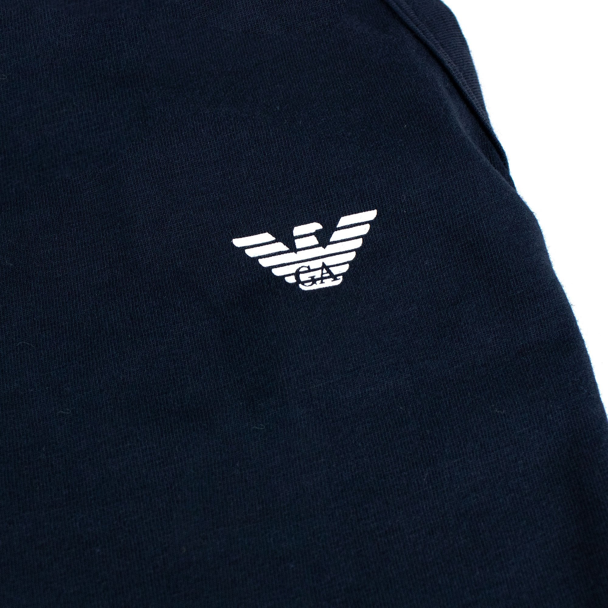 Emporio Armani Ga Back Eagle Logo Tank Top Navy