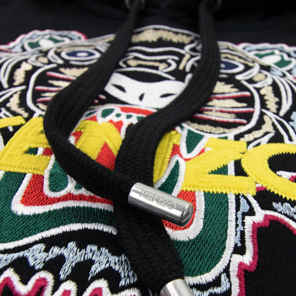 Kenzo Tiger Hooded Sweatshirt Black/yellow