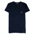 Emporio Armani Eagle Front & Back Logo T Shirt Navy