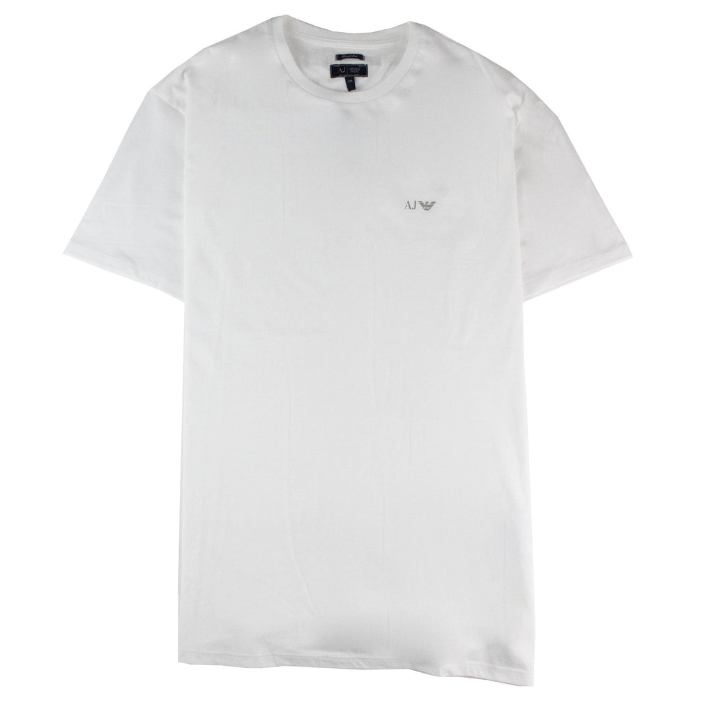 Armani Jeans Aj Small Logo T Shirt White