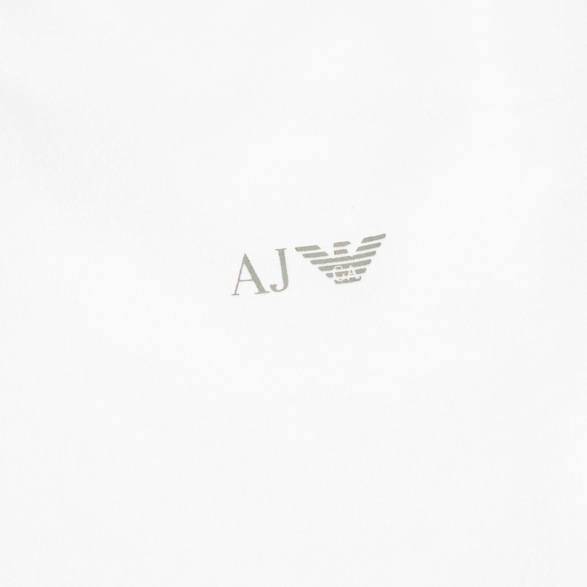 Armani Jeans Aj Small Logo T Shirt White
