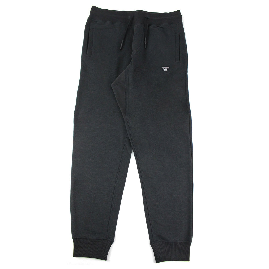 Armani Jeans Eagle Logo Jogging Pants Black