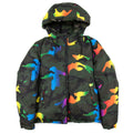 Valentino Reversible Rainbow Camo Down Jacket Camo 3am