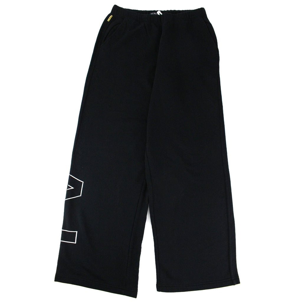 Armani Jeans Aj Logo Straight Leg Jogging Pants Black